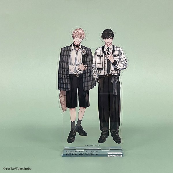 画像3: 依子先生×mixx garden 2026 等身アクリルスタンド(ヘタクソラブステップ) (3)