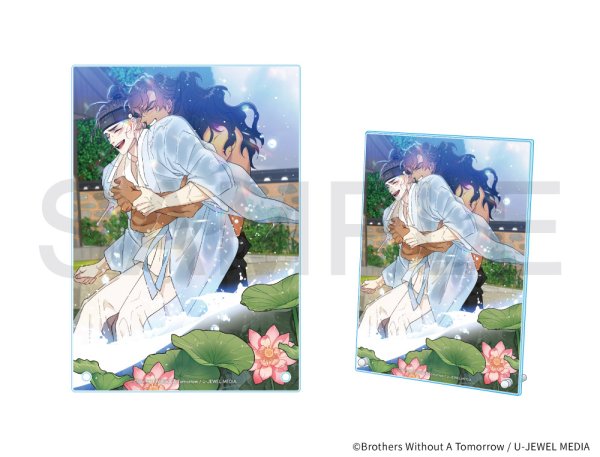 画像1: 目に虎の宿るが如し×COLLABOCAFEHONPO 2026 アクリルアートパネルA (1)