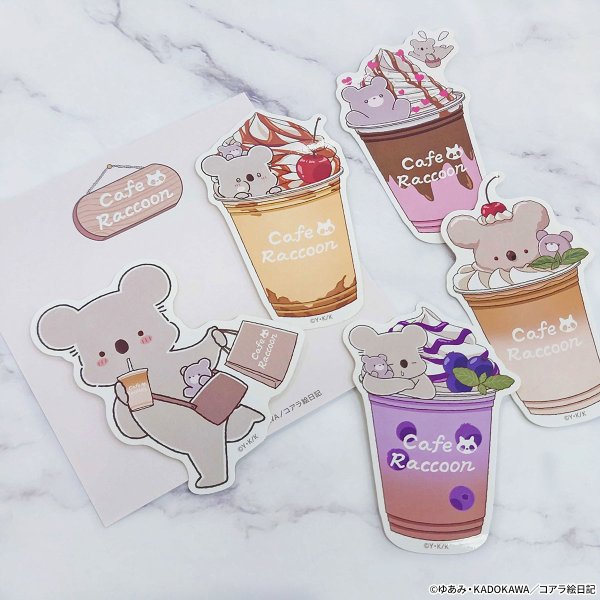 画像2: アニメ『コアラ絵日記』×きゃらドリ!! BLANC 2026 ステッカーセット (2)