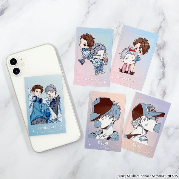 画像2: 簡易的パーバートロマンス×きゃらドリ!! BLANC 2026 トレーディングフォト風カード (2)