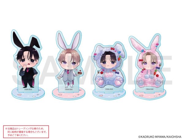 画像1: パーフェクトアディクション×COLLABOCAFEHONPO BLANC 2026 トレーディングちびキャラアクリルスタンド (1)