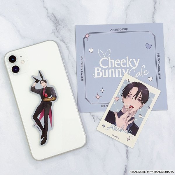 画像3: パーフェクトアディクション×COLLABOCAFEHONPO BLANC 2026 ステッカーセット(久慈 明仁) (3)