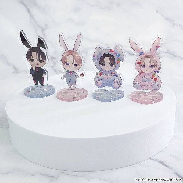 画像2: パーフェクトアディクション×COLLABOCAFEHONPO BLANC 2026 トレーディングちびキャラアクリルスタンド (2)