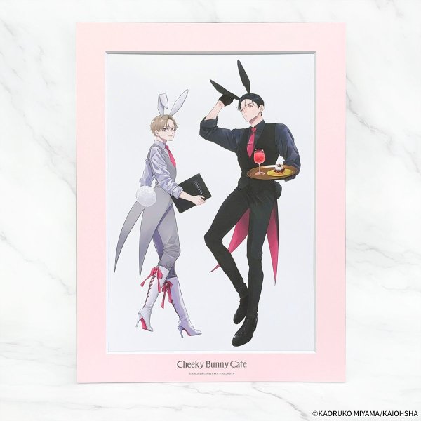 画像3: パーフェクトアディクション×COLLABOCAFEHONPO BLANC 2026 A4サイズキャラファインマット (3)