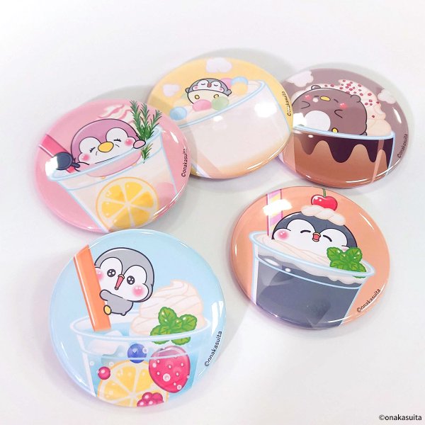 画像2: ちゃんぺん×きゃらドリ!! 2026 トレーディング缶バッジ (2)