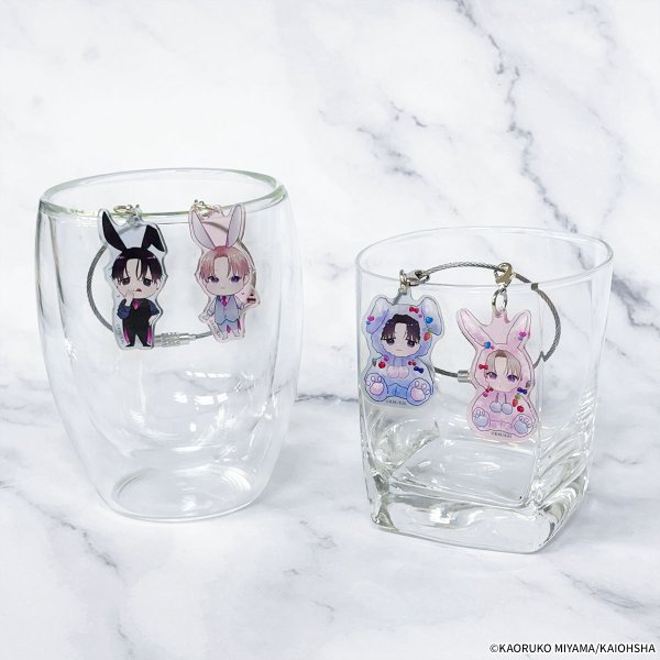 画像2: パーフェクトアディクション×COLLABOCAFEHONPO BLANC 2026 トレーディングアクリルワイヤーチャーム (2)