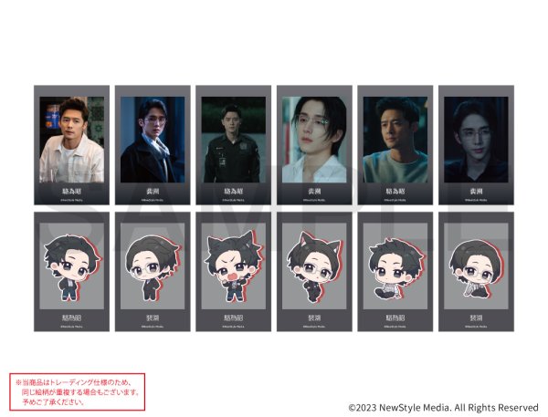 画像1: 光・淵×mixx garden 2026 トレーディングフォト風カード (1)