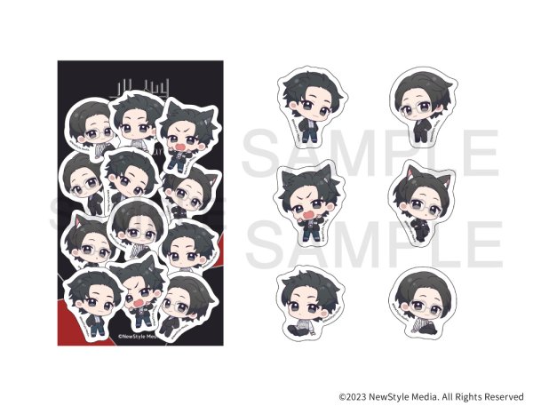 画像1: 光・淵×mixx garden 2026 フレークシール (1)