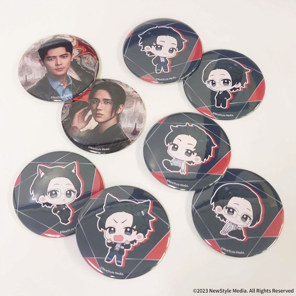 画像2: 光・淵×mixx garden 2026 トレーディングBIG缶バッジ (2)