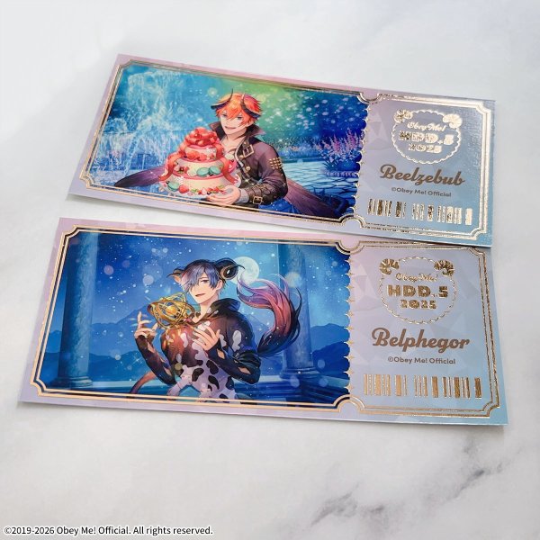 画像3: Obey Me!×きゃらドリ!! 2026 トレーディング箔押しカード (3)