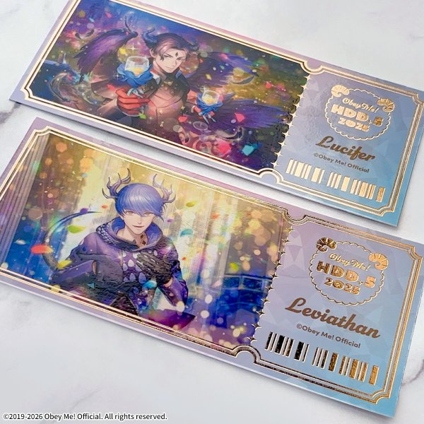 画像2: Obey Me!×きゃらドリ!! 2026 トレーディング箔押しカード (2)