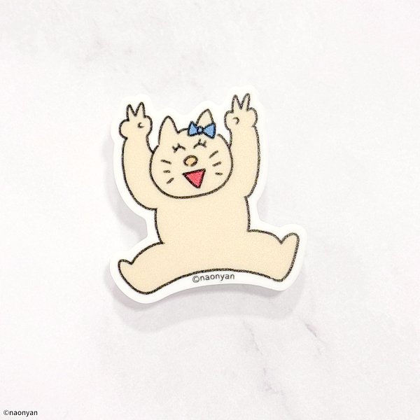 画像3: なおにゃん×きゃらドリ!! BLANC 2026 アクリルクリップF (3)