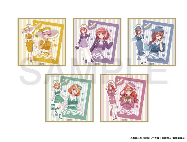 画像2: TVスペシャルアニメ「五等分の花嫁＊」×mixx garden 2026 ステッカーセット(中野 四葉) (2)