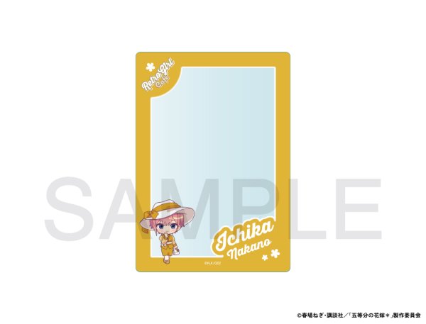 画像1: TVスペシャルアニメ「五等分の花嫁＊」×mixx garden 2026 B7サイズカードケース(中野 一花) (1)