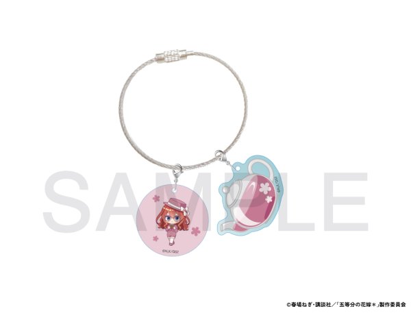 画像1: TVスペシャルアニメ「五等分の花嫁＊」×mixx garden 2026 アクリルワイヤーチャーム(中野 五月) (1)