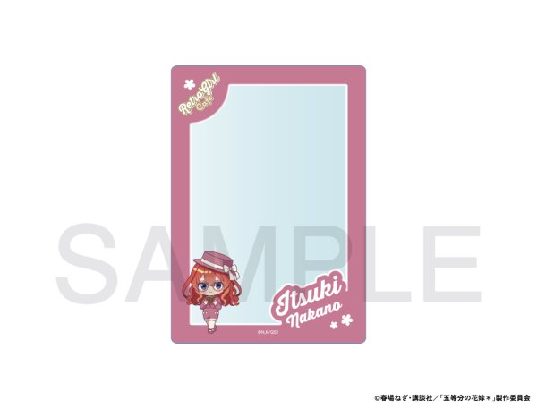 画像1: TVスペシャルアニメ「五等分の花嫁＊」×mixx garden 2026 B7サイズカードケース(中野 五月) (1)
