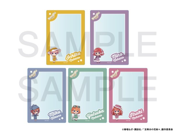 画像2: TVスペシャルアニメ「五等分の花嫁＊」×mixx garden 2026 B7サイズカードケース(中野 五月) (2)