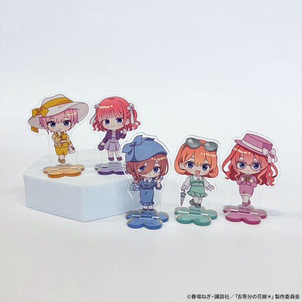画像2: TVスペシャルアニメ「五等分の花嫁＊」×mixx garden 2026 トレーディングちびキャラアクリルスタンド (2)
