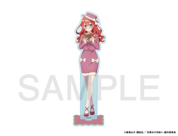 画像1: TVスペシャルアニメ「五等分の花嫁＊」×mixx garden 2026 等身アクリルスタンド(中野 五月) (1)