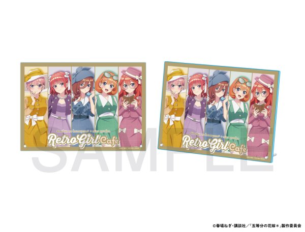 画像1: TVスペシャルアニメ「五等分の花嫁＊」×mixx garden 2026 A4サイズアクリルアートパネル (1)