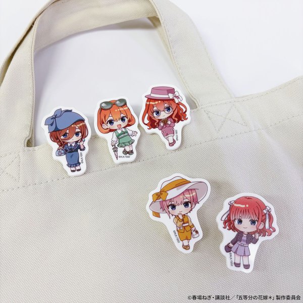 画像3: TVスペシャルアニメ「五等分の花嫁＊」×mixx garden 2026 アクリルクリップ(中野 四葉) (3)