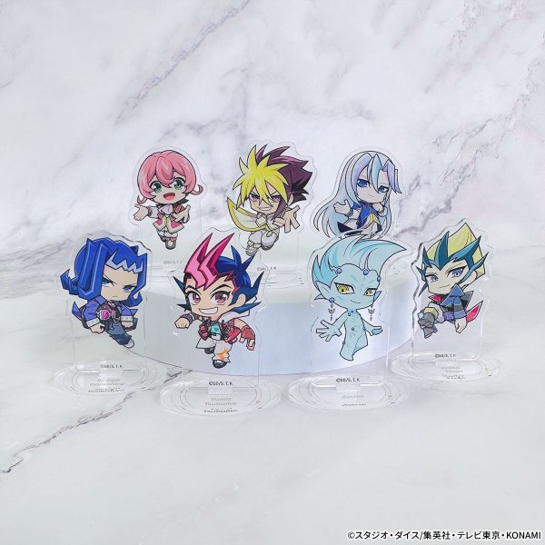 画像2: 遊☆戯☆王ＺＥＸＡＬ×COLLABOCAFEHONPO BLANC 2026 トレーディングちびキャラアクリルスタンドA (2)