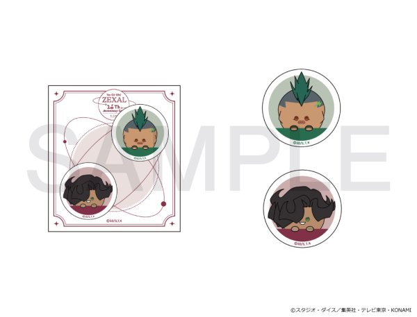 画像1: 遊☆戯☆王ＺＥＸＡＬ×COLLABOCAFEHONPO BLANC 2026 アクリルクリップセットF (1)