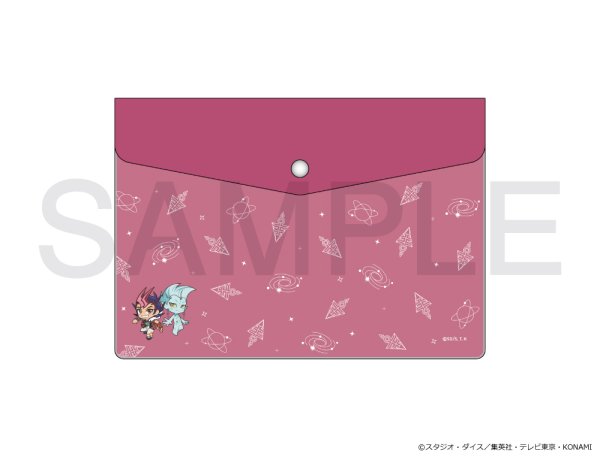 画像1: 遊☆戯☆王ＺＥＸＡＬ×COLLABOCAFEHONPO BLANC 2026 B6サイズエンベロープケースA (1)