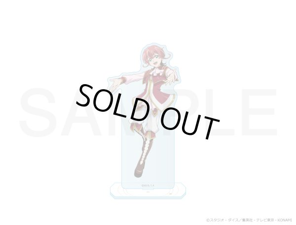 画像1: 遊☆戯☆王ＺＥＸＡＬ×COLLABOCAFEHONPO BLANC 2026 等身アクリルスタンド(III) (1)