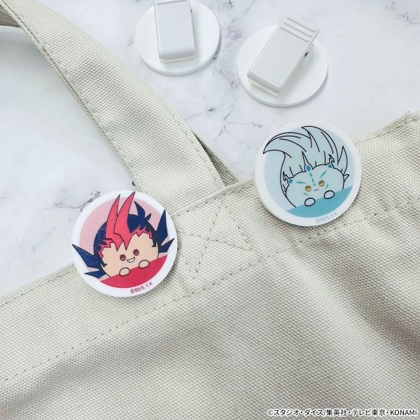 画像3: 遊☆戯☆王ＺＥＸＡＬ×COLLABOCAFEHONPO BLANC 2026 アクリルクリップセットA (3)