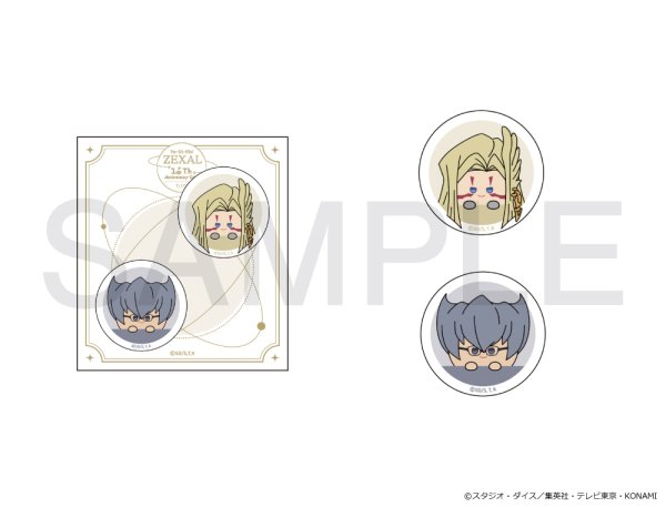 画像1: 遊☆戯☆王ＺＥＸＡＬ×COLLABOCAFEHONPO BLANC 2026 アクリルクリップセットG (1)