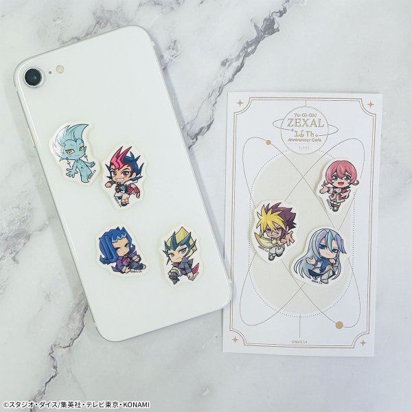 画像3: 遊☆戯☆王ＺＥＸＡＬ×COLLABOCAFEHONPO BLANC 2026 フレークシールA (3)