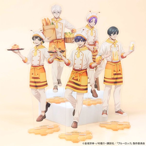 画像4: TVアニメ『ブルーロック』×COLLABOCAFEHONPO 2026 等身アクリルスタンド(潔 世一) (4)