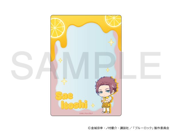 画像1: TVアニメ『ブルーロック』×COLLABOCAFEHONPO 2026 B7サイズカードケース(糸師 冴) (1)