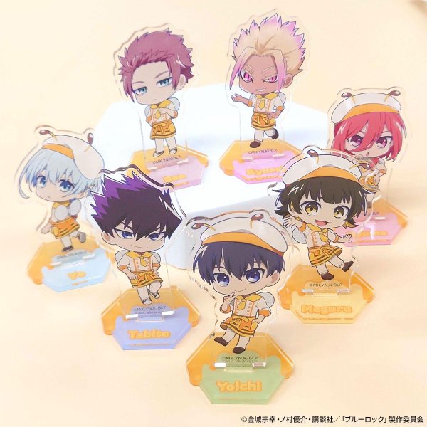 画像2: TVアニメ『ブルーロック』×COLLABOCAFEHONPO 2026 トレーディングちびキャラアクリルスタンド (2)