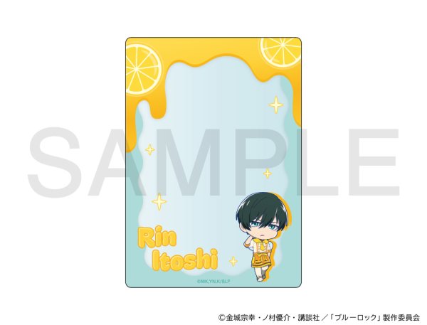 画像1: TVアニメ『ブルーロック』×COLLABOCAFEHONPO 2026 B7サイズカードケース(糸師 凛) (1)