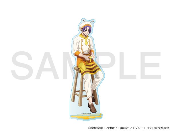 画像1: TVアニメ『ブルーロック』×COLLABOCAFEHONPO 2026 等身アクリルスタンド(御影 玲王) (1)