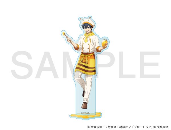 画像1: TVアニメ『ブルーロック』×COLLABOCAFEHONPO 2026 等身アクリルスタンド(潔 世一) (1)