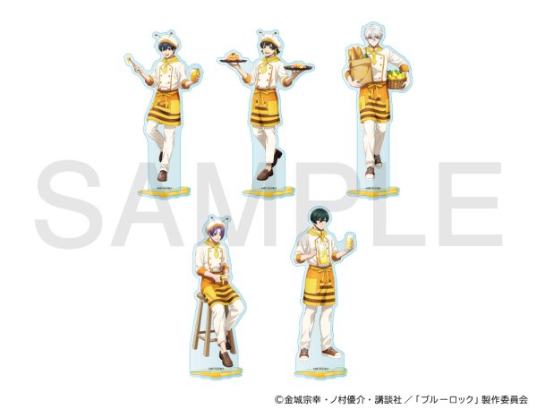 画像2: TVアニメ『ブルーロック』×COLLABOCAFEHONPO 2026 等身アクリルスタンド(糸師 凛) (2)