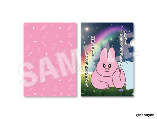 画像1: なおにゃん クリアファイル (B） (1)