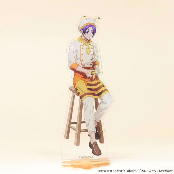 画像3: TVアニメ『ブルーロック』×COLLABOCAFEHONPO 2026 等身アクリルスタンド(御影 玲王) (3)