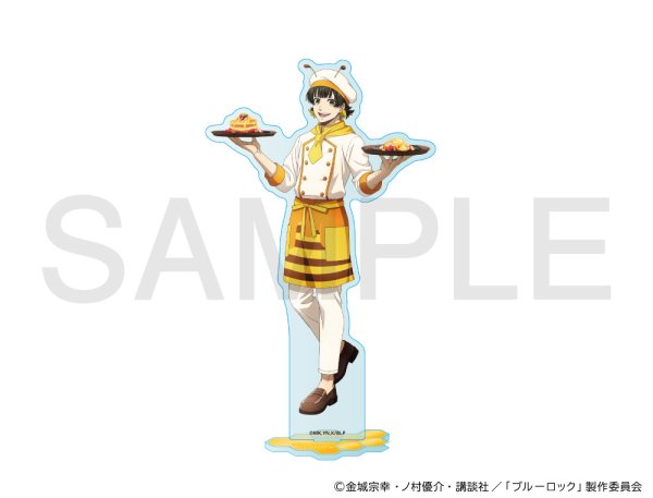 画像1: TVアニメ『ブルーロック』×COLLABOCAFEHONPO 2026 等身アクリルスタンド(蜂楽 廻) (1)