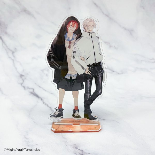 画像3: ミギノヤギ先生×きゃらドリ!! BLANC 2026 等身アクリルスタンド(二日月に栖む) (3)