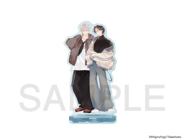 画像1: ミギノヤギ先生×きゃらドリ!! BLANC 2026 等身アクリルスタンド(凪がれ星) (1)