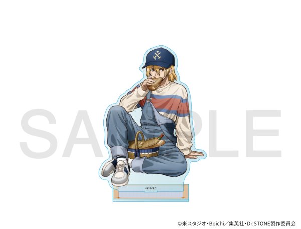 画像1: TVアニメ「Dr.STONE」×mixx garden 2026 等身アクリルスタンド(七海龍水) (1)