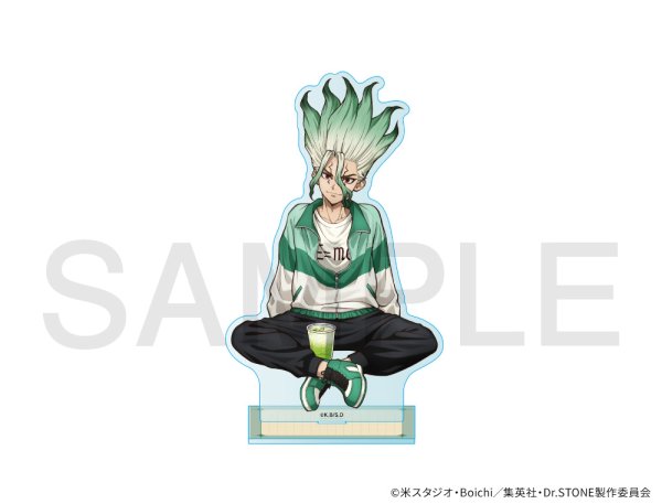 画像1: TVアニメ「Dr.STONE」×mixx garden 2026 等身アクリルスタンド(石神千空) (1)