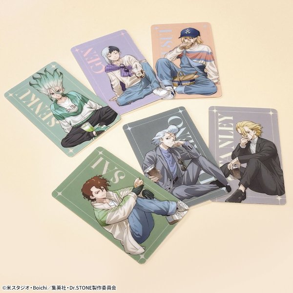画像2: TVアニメ「Dr.STONE」×mixx garden 2026 トレーディング等身ビジュアル硬質カード (2)
