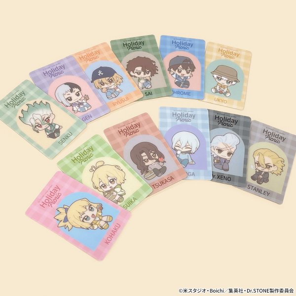 画像2: TVアニメ「Dr.STONE」×mixx garden 2026 トレーディングちびキャラビジュアル硬質カード (2)