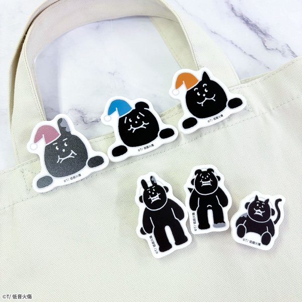 画像3: 低音火傷×COLLABOCAFEHONPO BLANC 2026 アクリルクリップA(低音1号) (3)