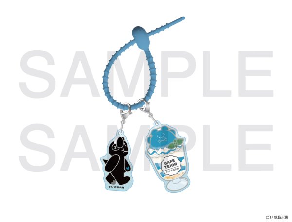 画像1: 低音火傷×COLLABOCAFEHONPO BLANC 2026 アクリルシリコンチャームB(低音2号) (1)